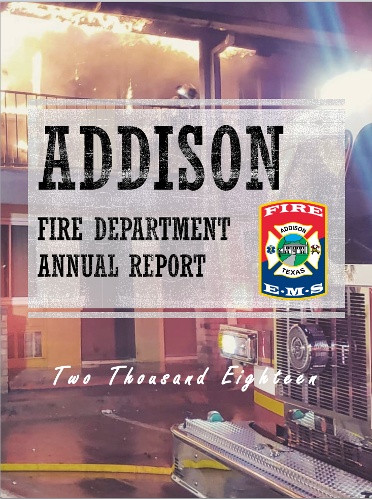 Addison Fire Department Annual Report 2018