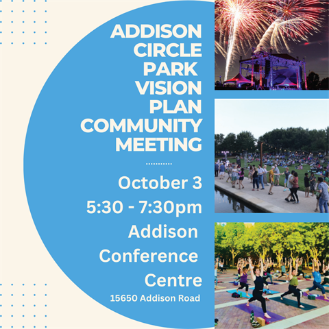 Addison Circle Vision Oct 3 Meeting Graphic